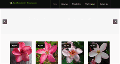 Desktop Screenshot of ekfrangipanis.com.au